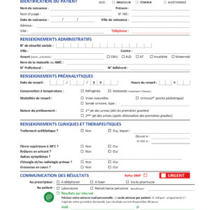 HDF-FO-414 11 - Fiche de Renseignements RECUEIL URINAIRE A5